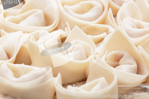 Image of Fresh hand made Chinese dumplings