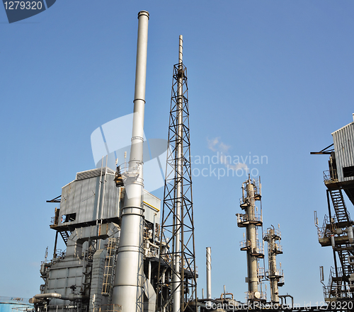 Image of gas processing factory