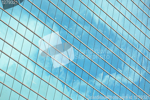 Image of office building glass wall