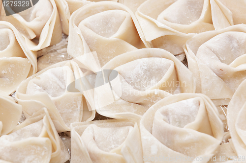 Image of Fresh hand made Chinese dumplings