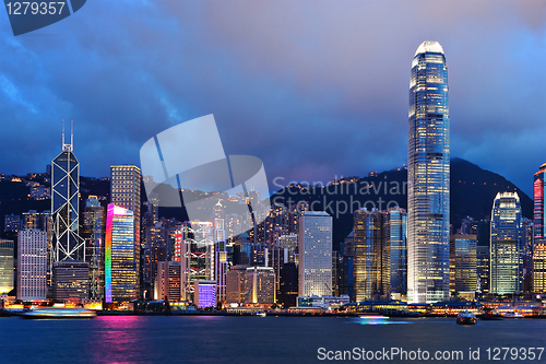 Image of Hong Kong at night