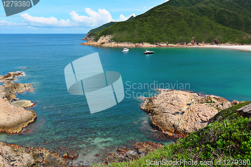 Image of Sai Wan bay in Hong Kong