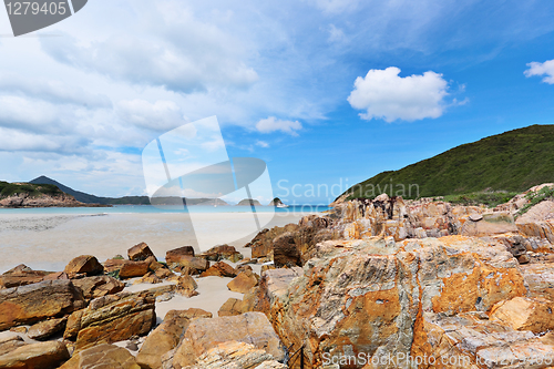 Image of Sai Wan beach in Hong Kong