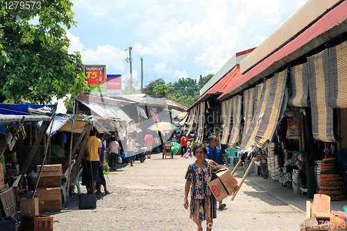 Image of Market place in Tanjay city in the Philipines