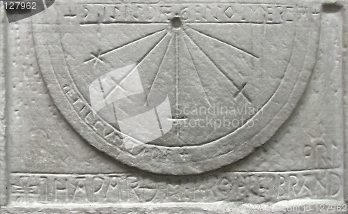 Image of Sun clock dial