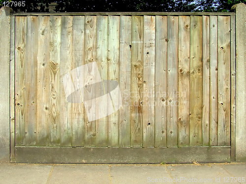 Image of Wooden fence