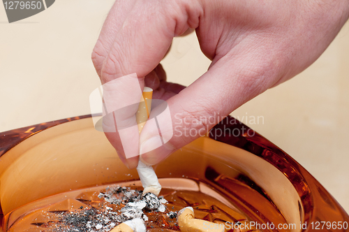 Image of Cigarette Stubbing Out