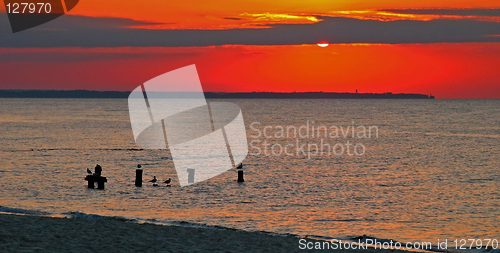 Image of Sunset on Baltic