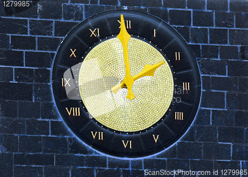 Image of Blue clock