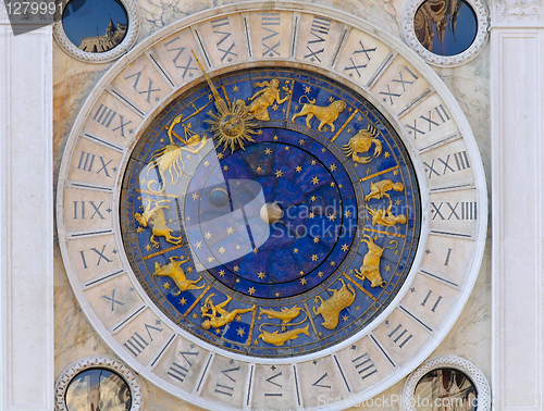 Image of Astrology clock San Marco