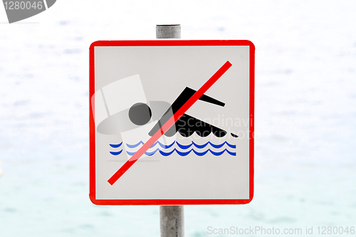 Image of No swimming