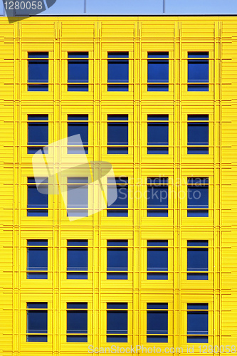 Image of Yellow facade