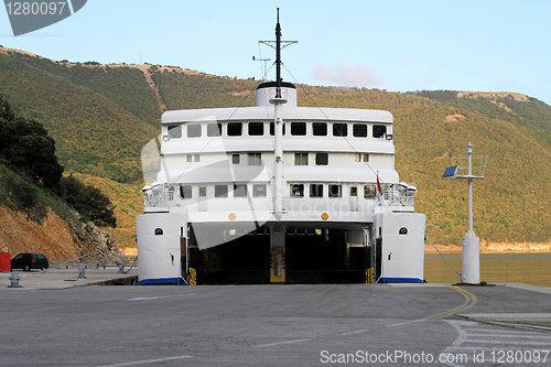 Image of Open ferryboat