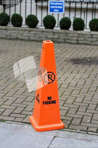 Image of No parking cone