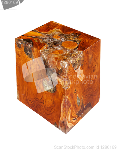 Image of Wood cube