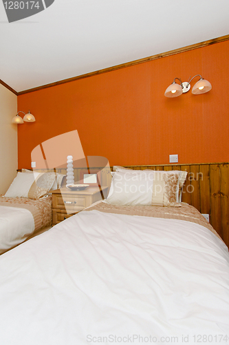 Image of Orange bedroom