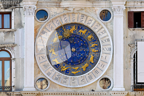 Image of Venice zodiac clock