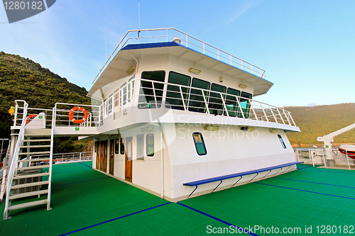 Image of Ferry wheelhouse