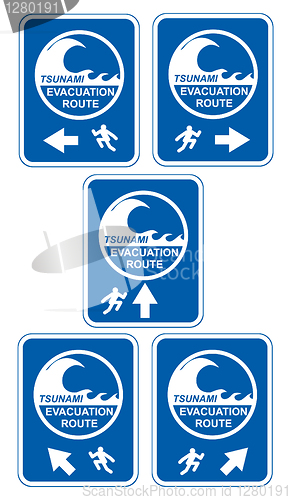 Image of Tsunami evacuation route