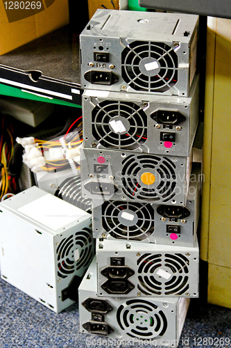 Image of Power units tower