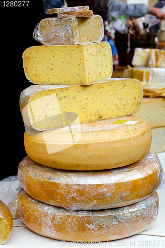 Image of Cheese pile