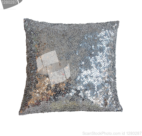 Image of Glittering pillow