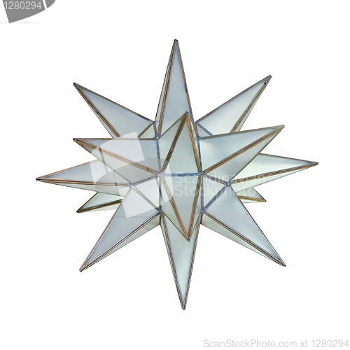Image of Glass star pendant