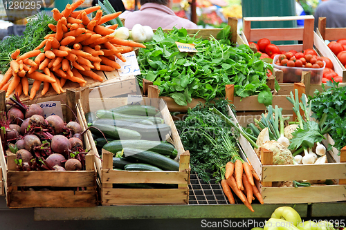 Image of Vegetable market