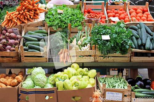 Image of Vegetables market