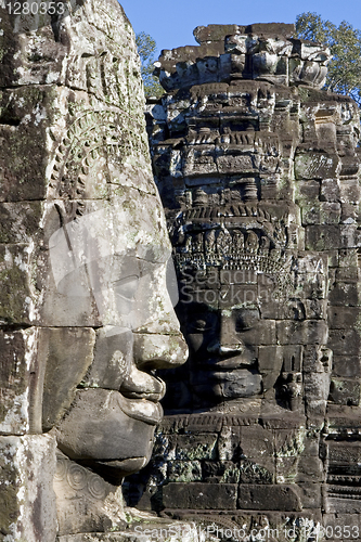 Image of Angkor temple ruins