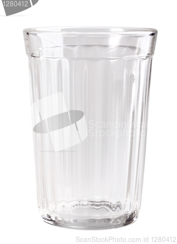 Image of Single empty glass
