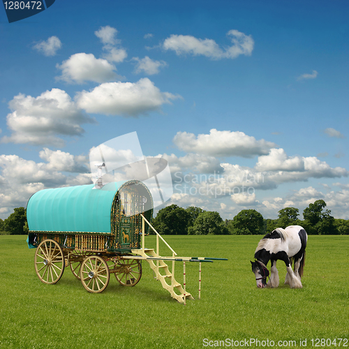 Image of Gypsy Wagon, Caravan