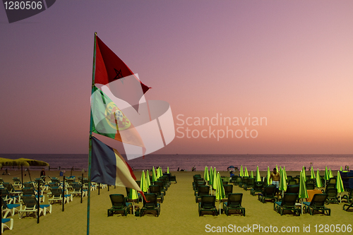 Image of Sunset in Morocco