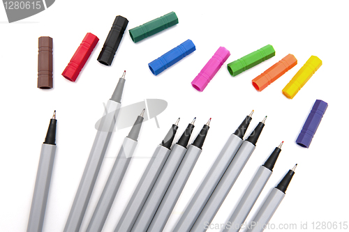 Image of Colorful markers