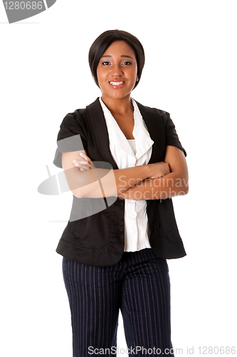 Image of Smiling business woman