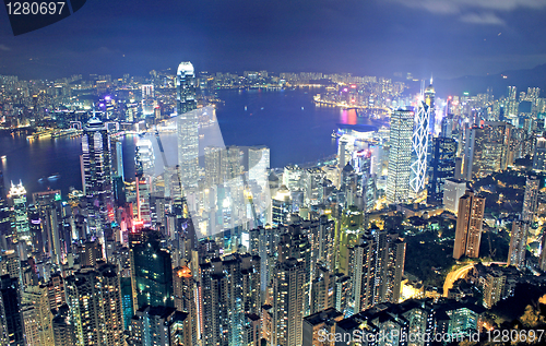 Image of hongkong night