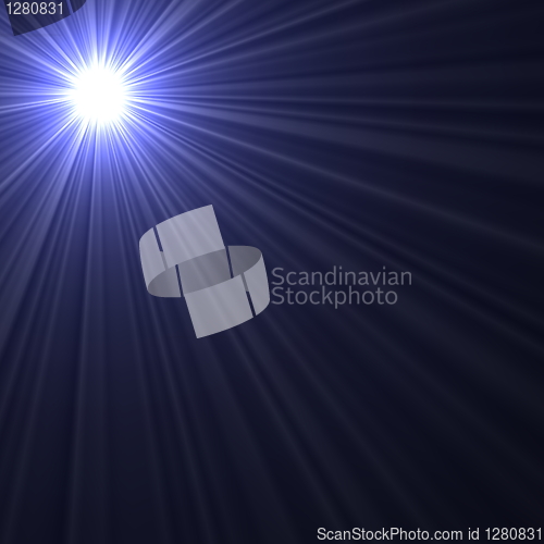 Image of abstract space background