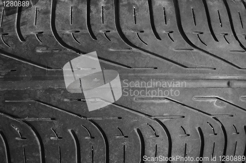 Image of tyre texture