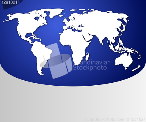 Image of world map