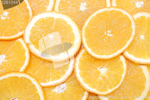 Image of orange fruit background