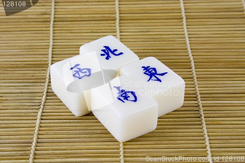 Image of Chinese mahjong tiles