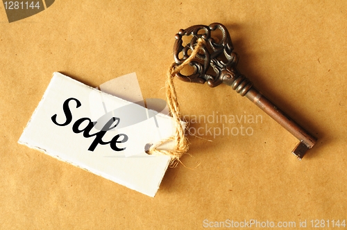Image of safe concept