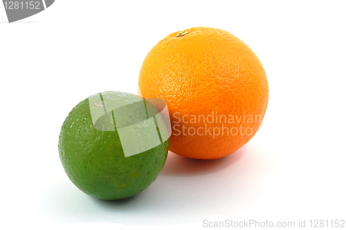 Image of lemon orange and citron fruit