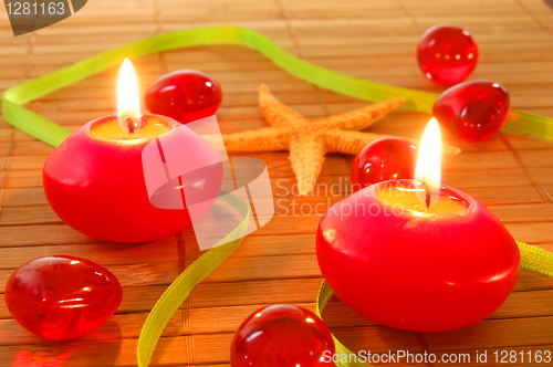 Image of christmas candle
