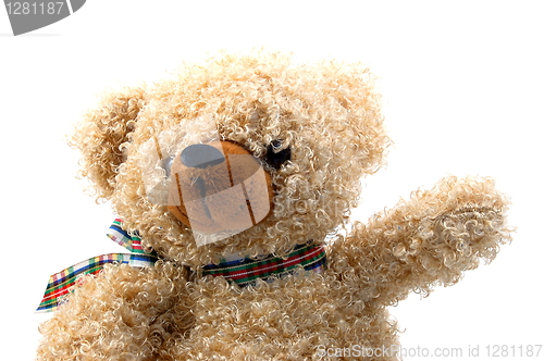 Image of teddy bear isolated on white background