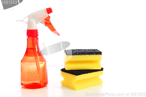 Image of cleaning supplies