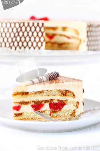 Image of Tiramisu birthday cake