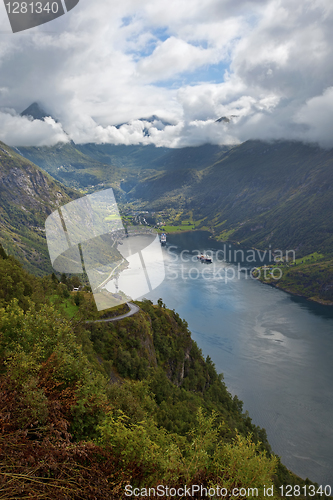 Image of View of Geiranger