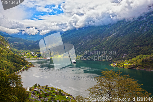 Image of View of Geiranger