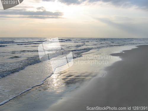 Image of empty beach